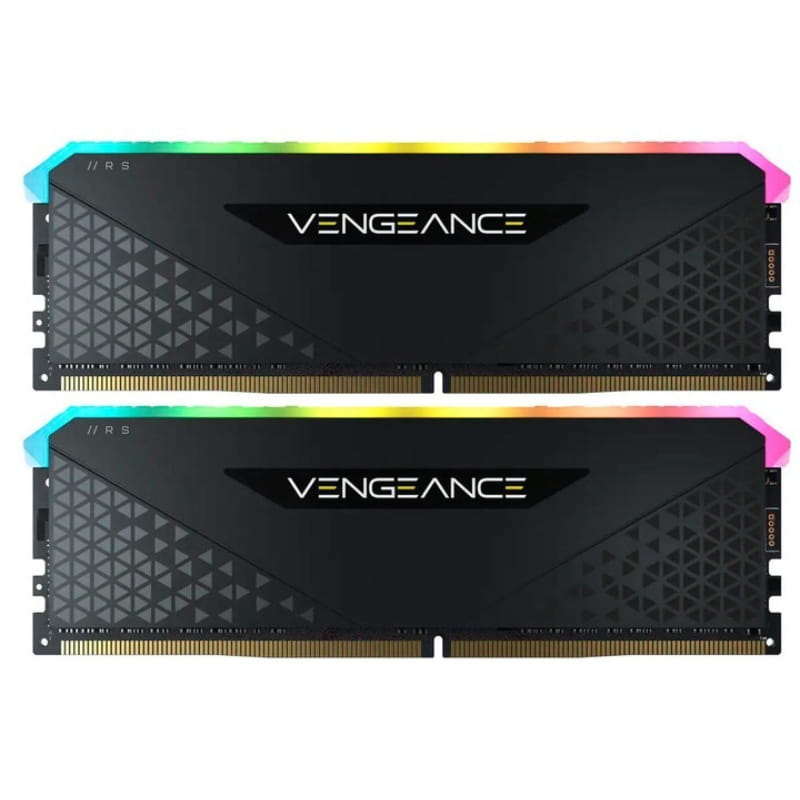 Модуль пам`ятi DDR4 2x16GB/3600 Corsair Vengeance RGB RS Black (CMG32GX4M2D3600C18)