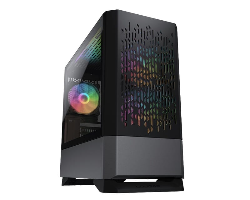 Корпус Cougar MG140 AIR RGB Black без БП