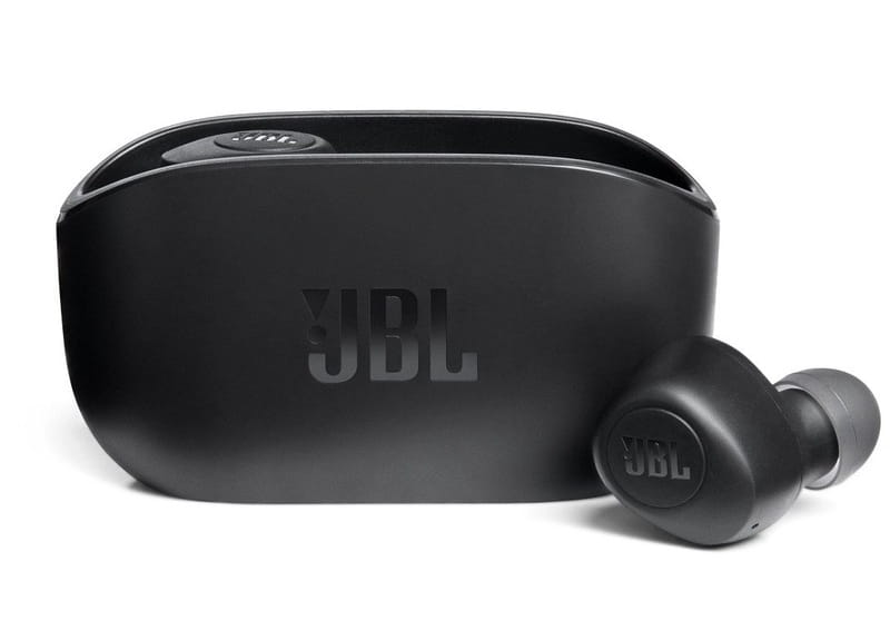 Bluetooth-гарнитура JBL Wave Vibe 100 TWS Black (JBLW100TWSBLK)