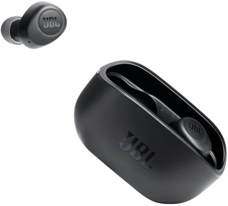 Bluetooth-гарнитура JBL Wave Vibe 100 TWS Black (JBLW100TWSBLK)