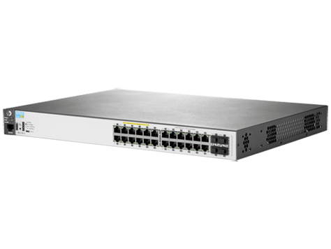 Комутатор HP 2530-24G-PoE+ 24xGE+4xSFP, L2, 195W ,LT Warranty (J9773A)