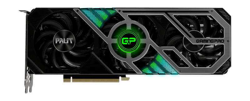 Видеокарта GF RTX 3080 12GB GDDR6X GamingPro Palit (NED3080019KB-132AA) (LHR)