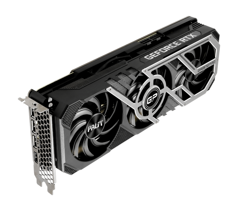 Видеокарта GF RTX 3080 12GB GDDR6X GamingPro Palit (NED3080019KB-132AA) (LHR)