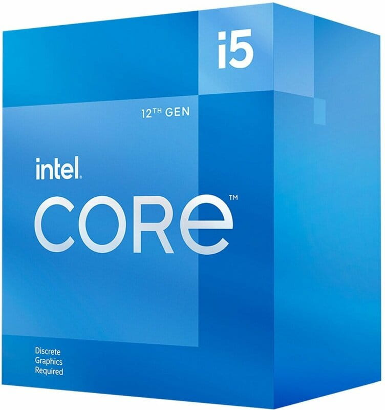 Процессор Intel Core i5 12400F (2.5GHz 18MB, Alder Lake, 65W, S1700) Box (BX8071512400F)