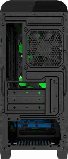 Корпус GameMax H602-BK Black без БП