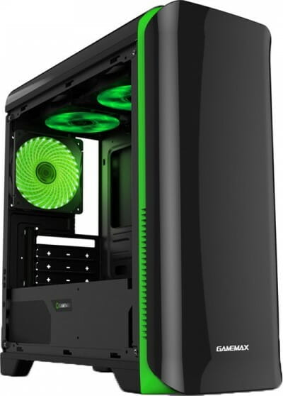 Корпус GameMax H602-BK Black без БП
