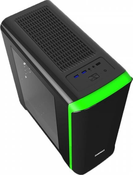 Корпус GameMax H602-BK Black без БП