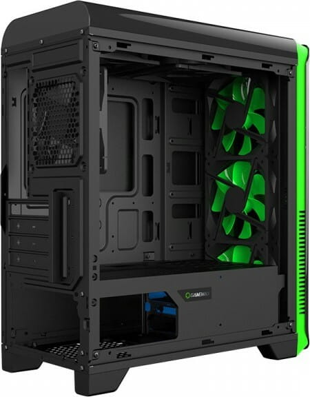 Корпус GameMax H602-BK Black без БП
