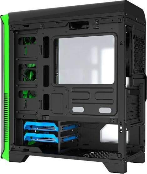 Корпус GameMax H602-BK Black без БП