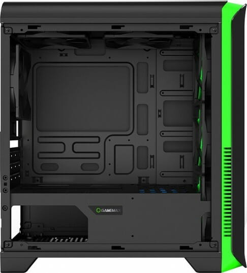 Корпус GameMax H602-BK Black без БП