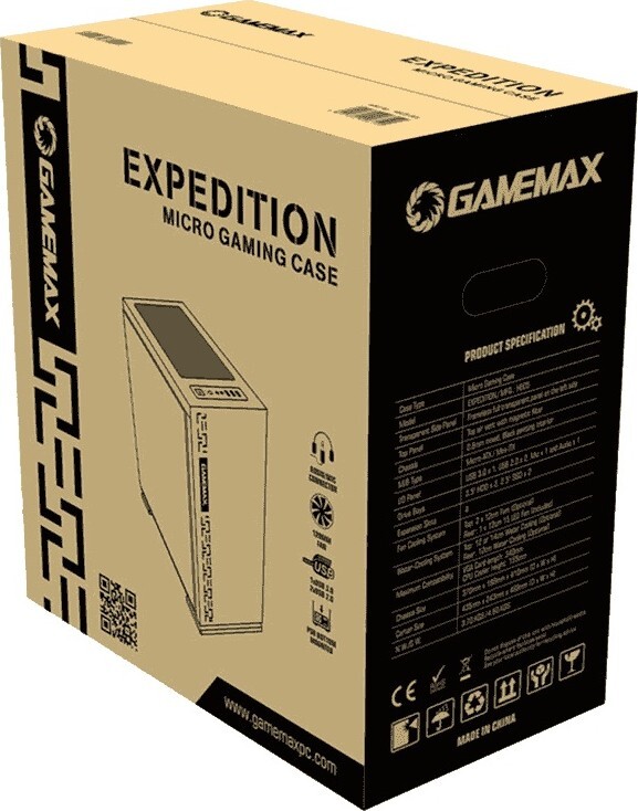 Корпус GameMax H605 Expedition White без БЖ