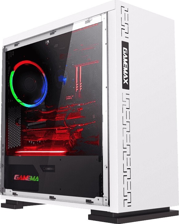 Корпус GameMax H605 Expedition White без БЖ