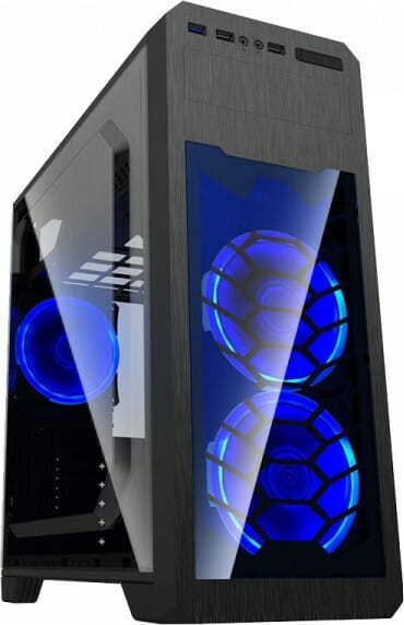 Корпус GameMax G563 Black без БП