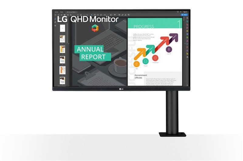 Монитор LG 27" 27QN880-B IPS Black
