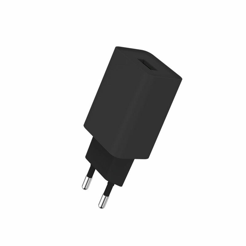 Сетевое зарядное устройство ColorWay (1USBx2A) Black (CW-CHS012CL-BK) + кабель Lightning