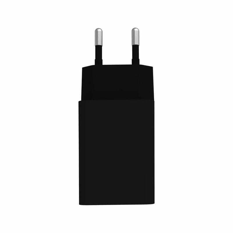 Сетевое зарядное устройство ColorWay (1USBx2A) Black (CW-CHS012CL-BK) + кабель Lightning