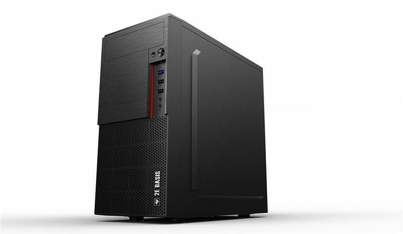 Корпус 2E Basis Black (2E-RD860-3U) без БП