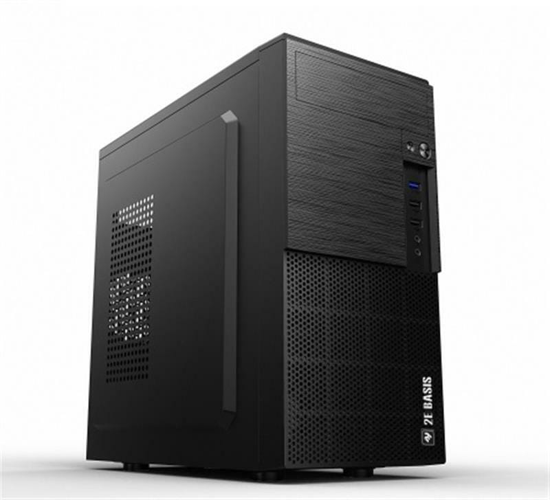 Корпус 2E Basis Black (2E-RD860-3U) без БП