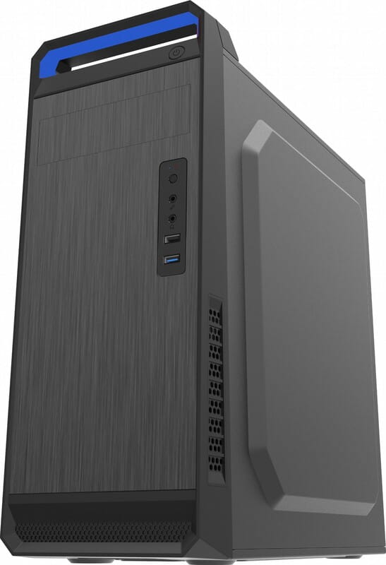 Корпус GameMax MT523B-NP-U3 Black без БП
