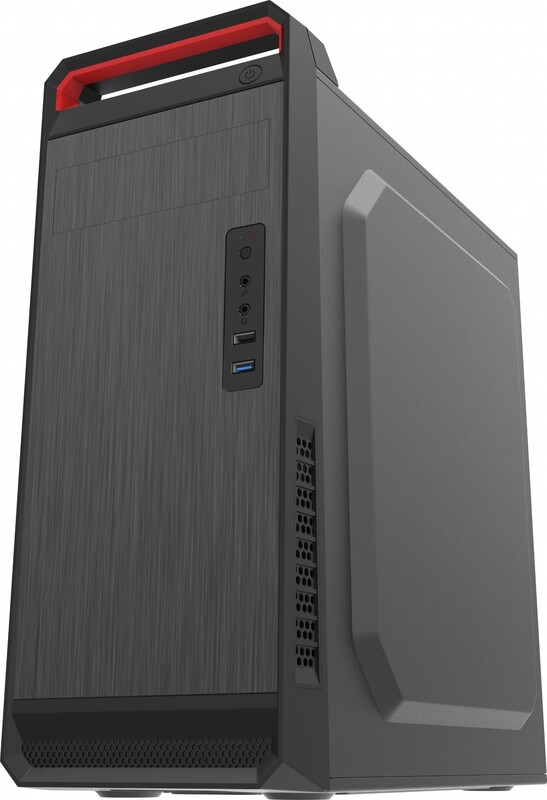 Корпус GameMax MT523R-NP-U3 Black без БП