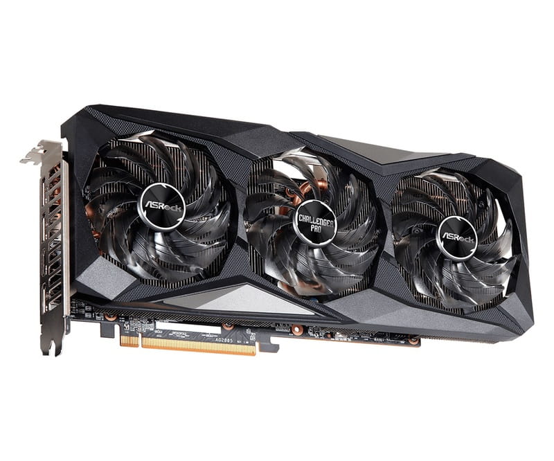 Видеокарта AMD Radeon RX 6700 XT 12GB GDDR6 Challenger Pro OC ASRock (Radeon RX6700XT CLP 12GO)