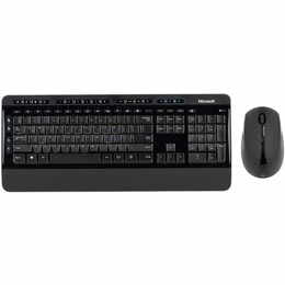 Комплект (клавіатура, миша) бездротовий Microsoft Desktop 3050 Black (PP3-00018)