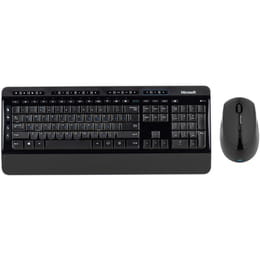 Комплект (клавіатура, мишка) бездротовий Microsoft Desktop 3050 Black (PP3-00018)