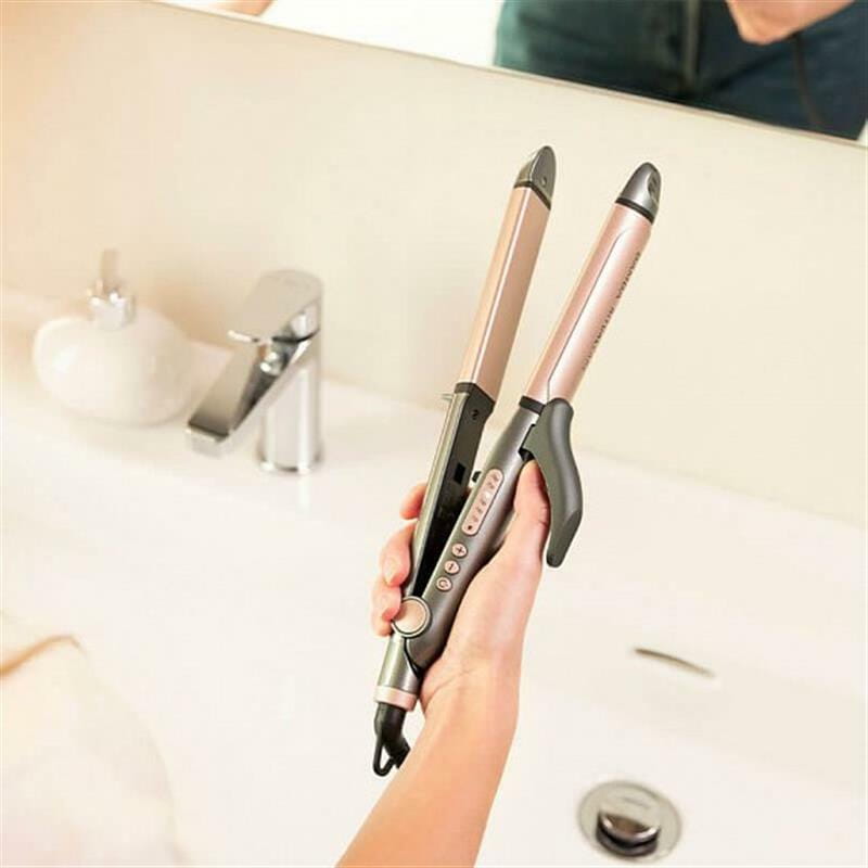 Утюжок (выпрямитель) для волос Cecotec Bamba RitualCare 1000 Ceramic 2in1 (CCTC-04296)