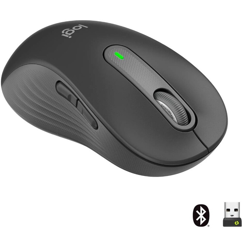 Миша бездротова Logitech Signature M650 L LEFT Graphite (910-006239)
