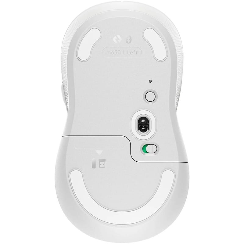 Мышь беспроводная Logitech Signature M650 L LEFT Off-White (910-006240)