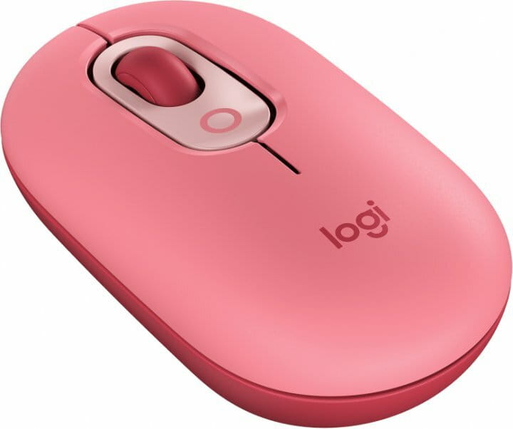Мышь беспроводная Logitech POP Mouse Bluetooth Heartbreaker Rose (910-006548)