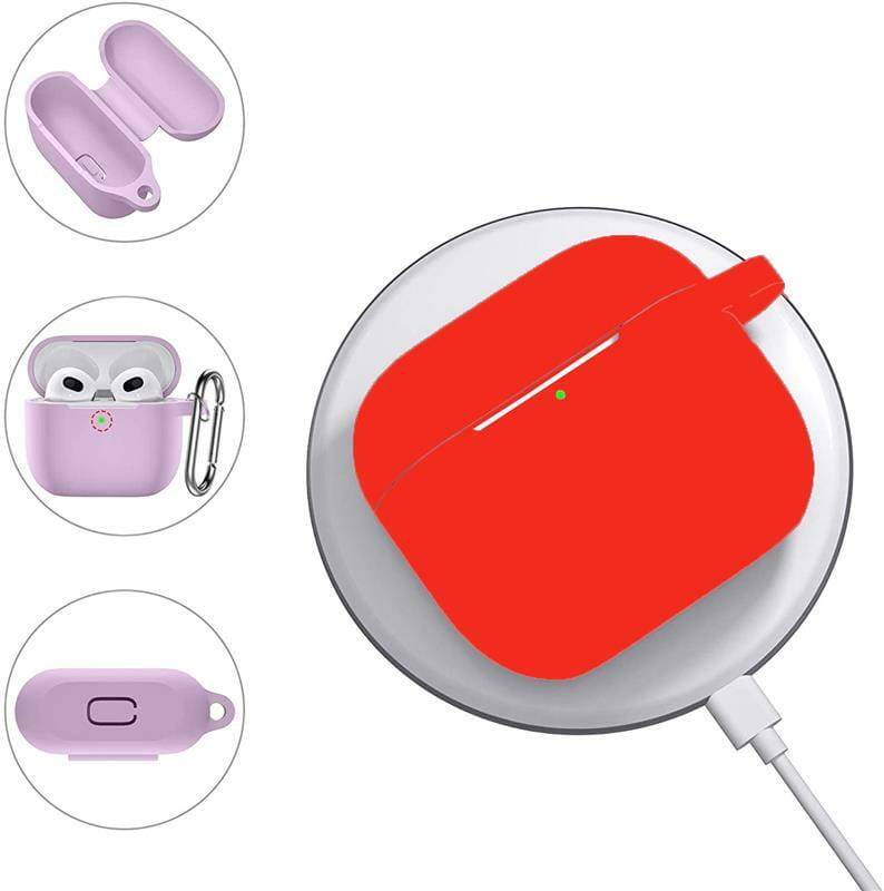 Чехол для наушников BeCover для Apple AirPods (3nd Gen) Red (707186)