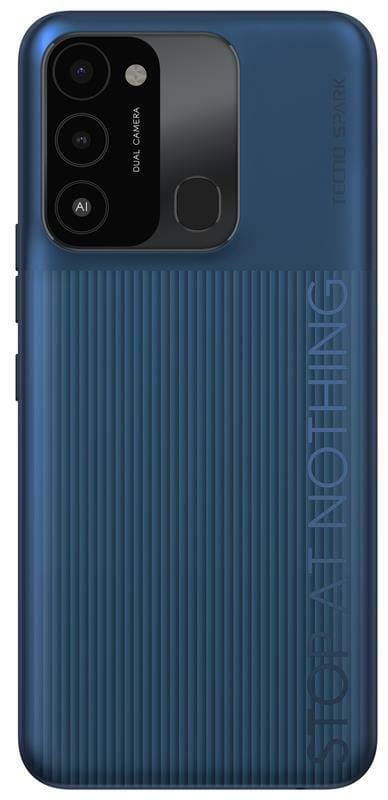 Смартфон Tecno Spark Go 2022 (KG5m) 2/32GB Dual Sim Atlantic Blue (4895180776953)