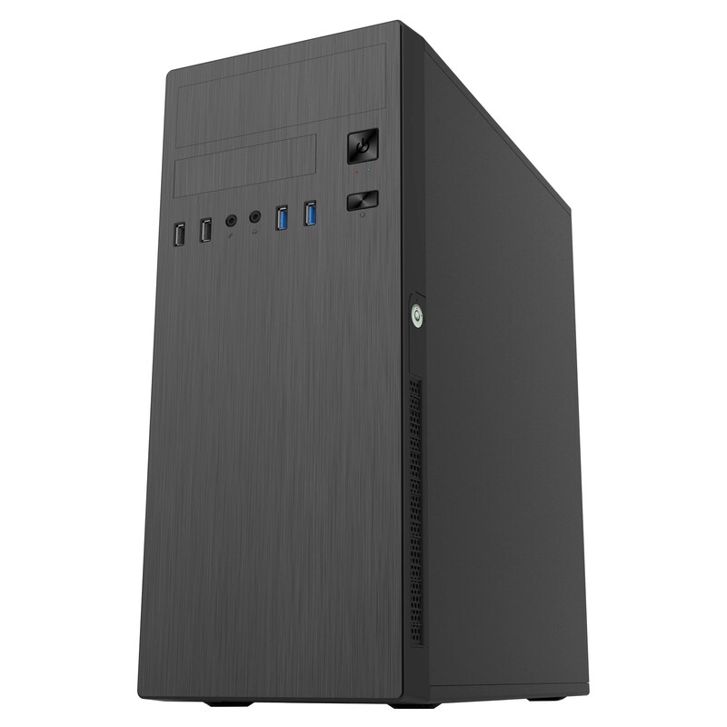 Корпус GameMax ET-212-NP-U3 Black без БЖ