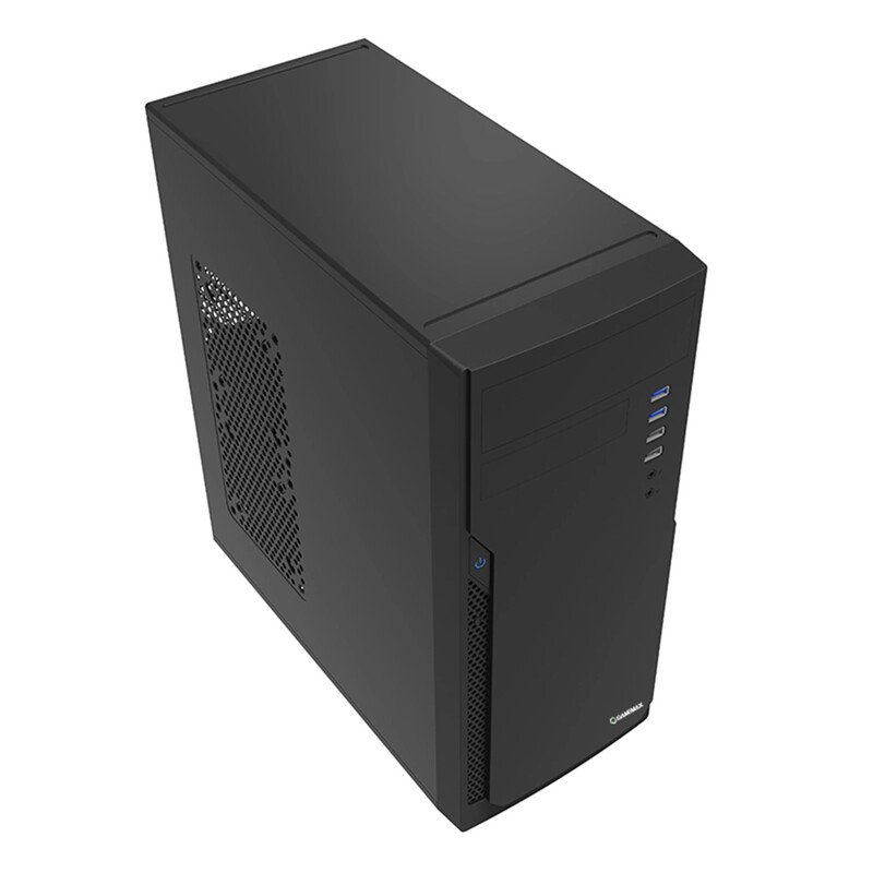 Корпус GameMax ET-211-450W-2U3 Black 450W