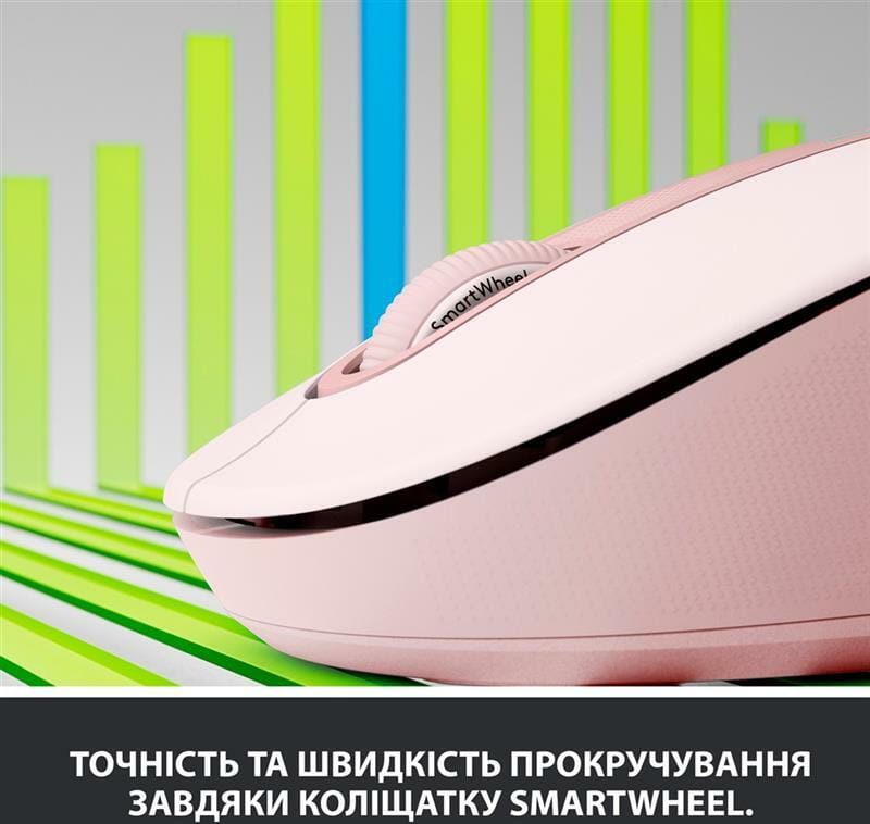 Мышь беспроводная Logitech Signature M650 Rose (910-006254)