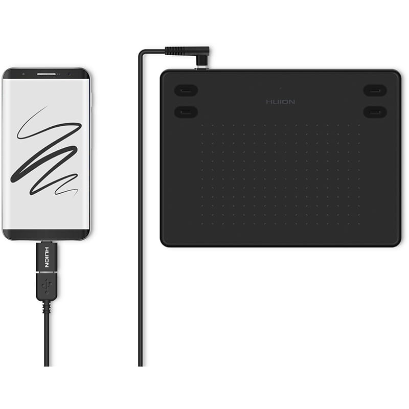 Графический планшет Huion Inspiroy RTE-100