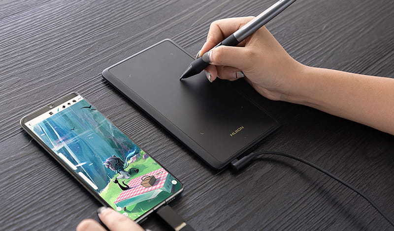 Графический планшет Huion Inspiroy H420X