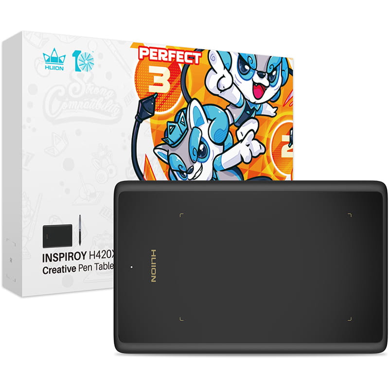 Графический планшет Huion Inspiroy H420X