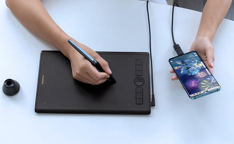 Графический планшет Huion Inspiroy H580X