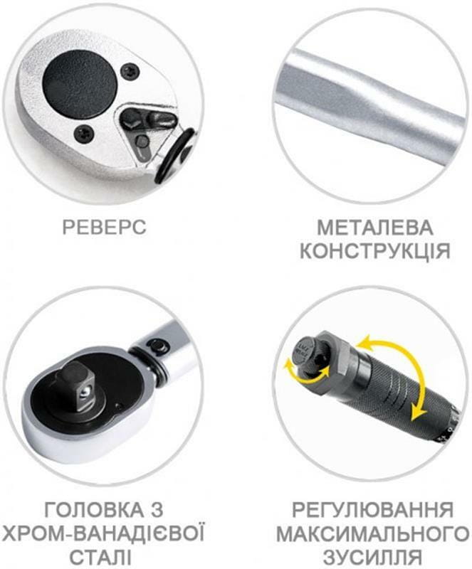 Ключ динамометрический S&R 465012210