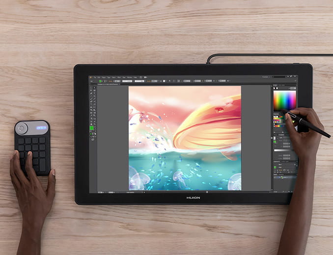 Графічний планшет Huion Kamvas Pro 24 (4K)