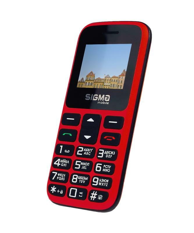 Мобильный телефон Sigma mobile Comfort 50 Hit 2020 Dual Sim Red (4827798120958)