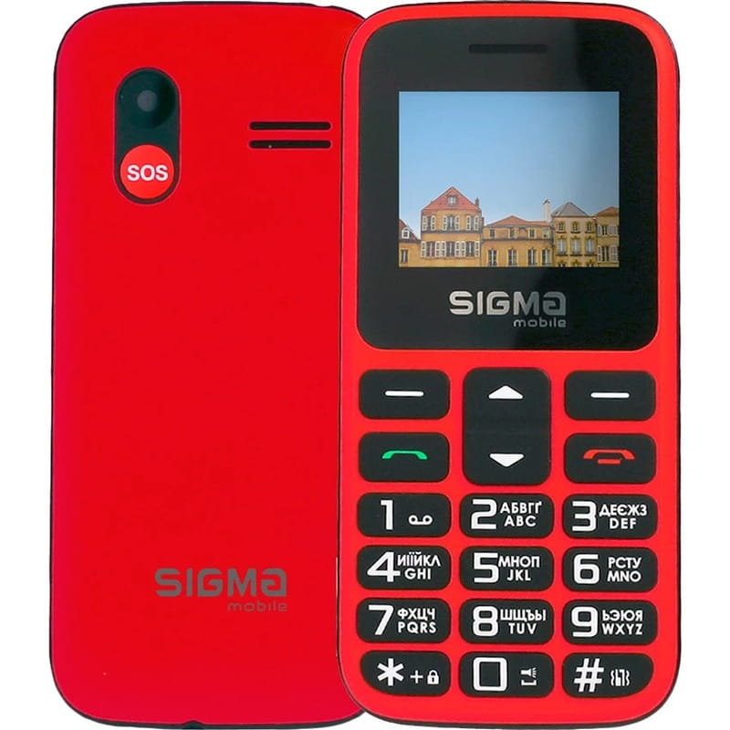 Мобильный телефон Sigma mobile Comfort 50 Hit 2020 Dual Sim Red (4827798120958)