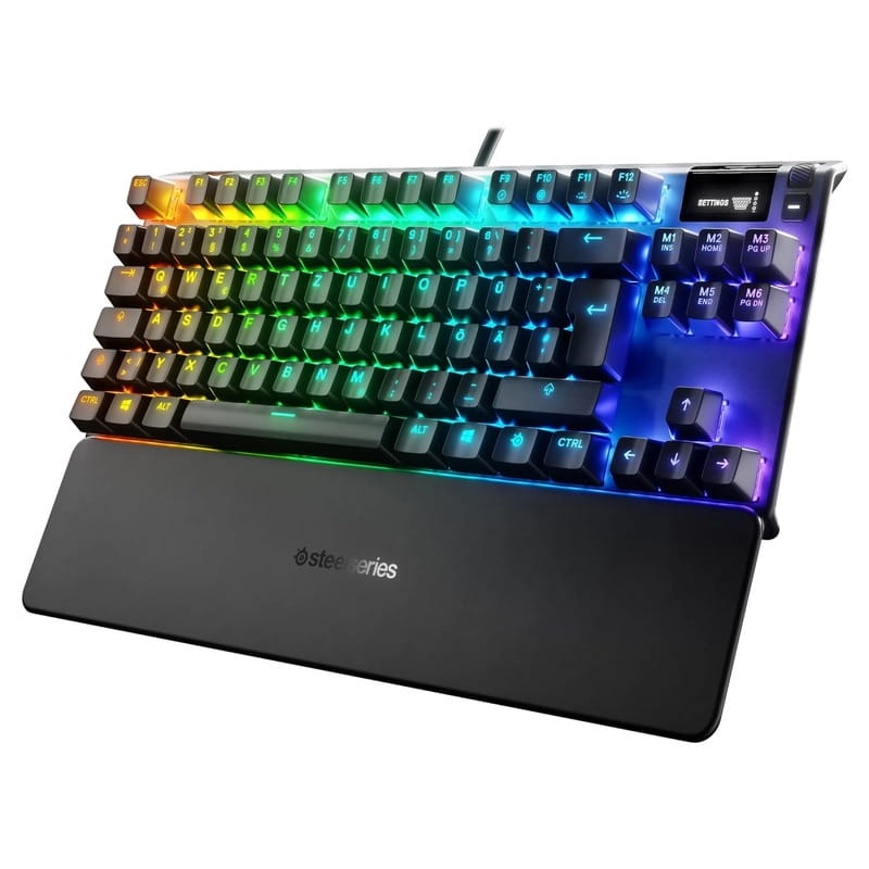 Клавиатура SteelSeries Apex 7 TKL Red Switch Black (64646)