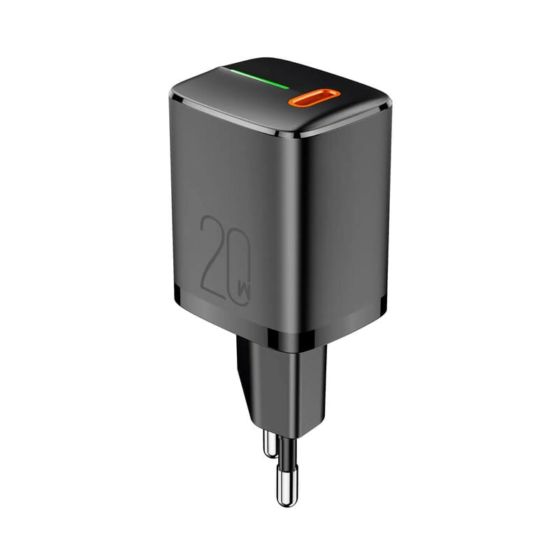 Мережевий зарядний пристрій Grand-X USB-C PD3.0 20W QC4.0,FCP,AFC Black (CH-790)