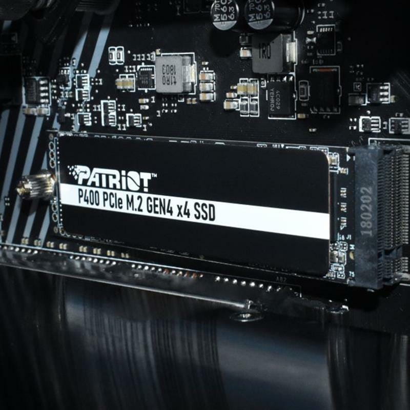 Накопичувач SSD  512GB Patriot P400 M.2 2280 PCIe NVMe 4.0 x4 TLC (P400P512GM28H)