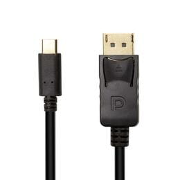 Кабель PowerPlant (CA912544) USB Type-C (Thunderbolt) - DisplayPort, 3 м, Black