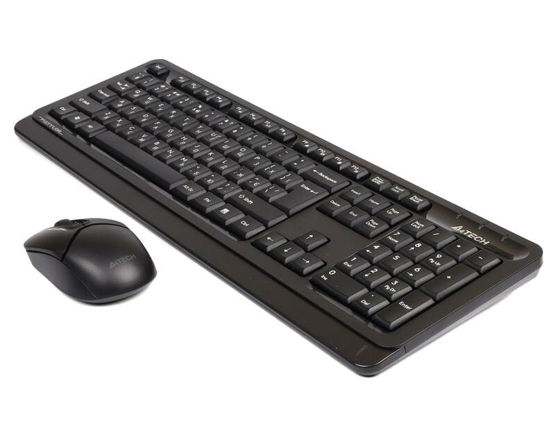 Комплект (клавиатура, мышь) беспроводной A4Tech FG1012 Black