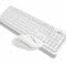 Фото - Комплект (клавіатура, миша) бездротовий A4Tech FG1012 White USB | click.ua